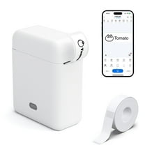 VBOOX TRAB Label Maker Machine with Tape, Portable Bluetooth Mini Label Printer, Wireless Small Label Makers with Versatile App for School Home Office Organization