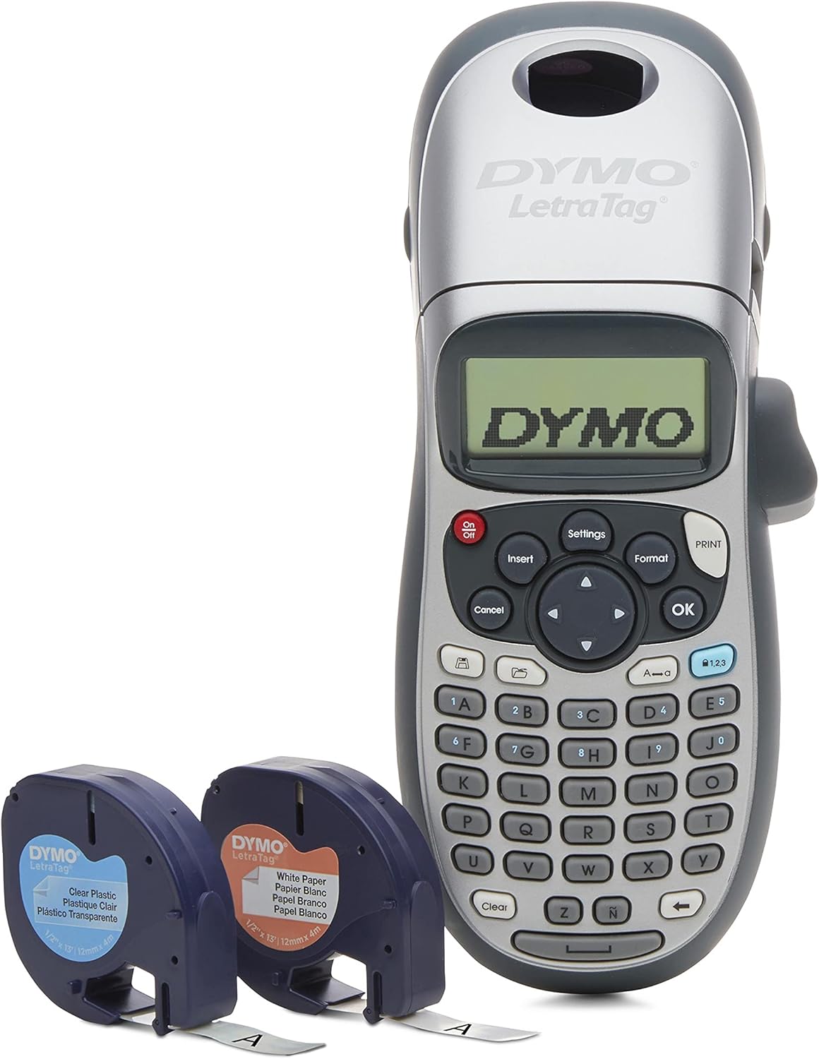 Label Maker Machine with Tape - 100H LetraTag Handheld, Comes with 3 LT ...