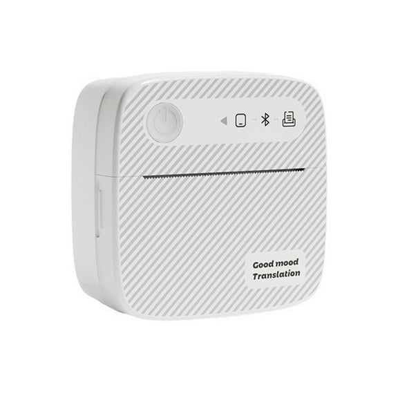 Label Maker Machine with Tape Portable Bluetooth Label Printer Inkless Labeler for Home mj3725