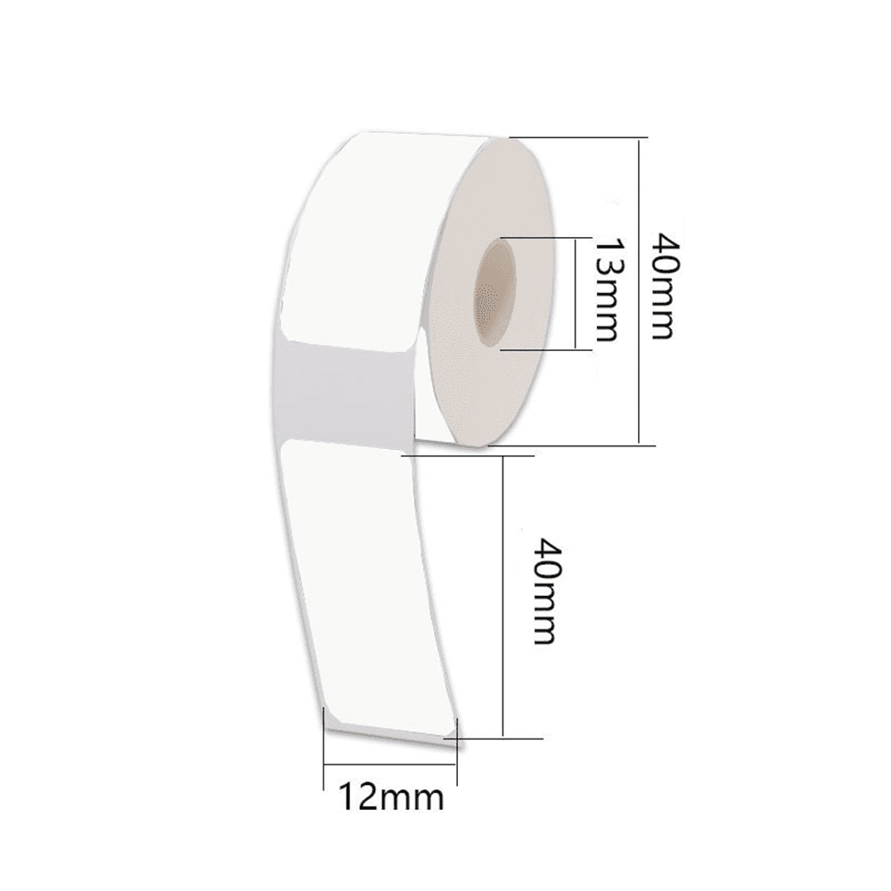 Label Maker Tape for Phomemo D30 Label Printer Machine, Thermal Paper Stickers Waterproof Self ...