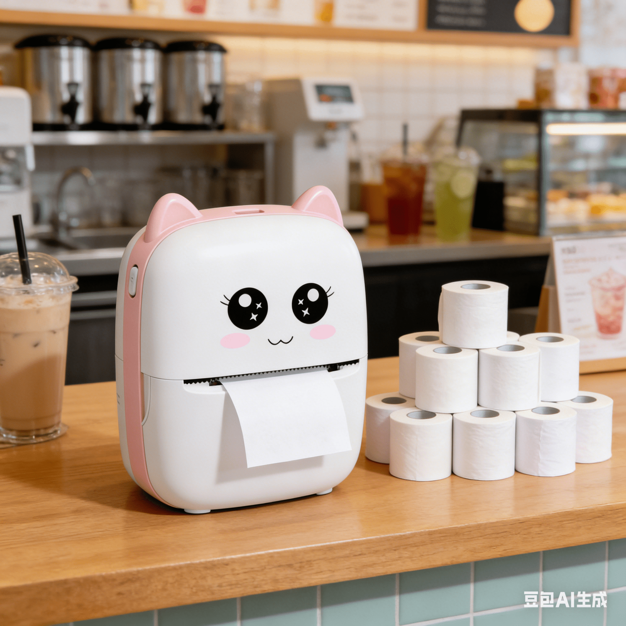 Label Maker/ Thermal Label Printer (Tape Included): A Mini Handheld Sticker Maker Featuring A Variety of Built-In Templates Perfect for Both Office And Home Use