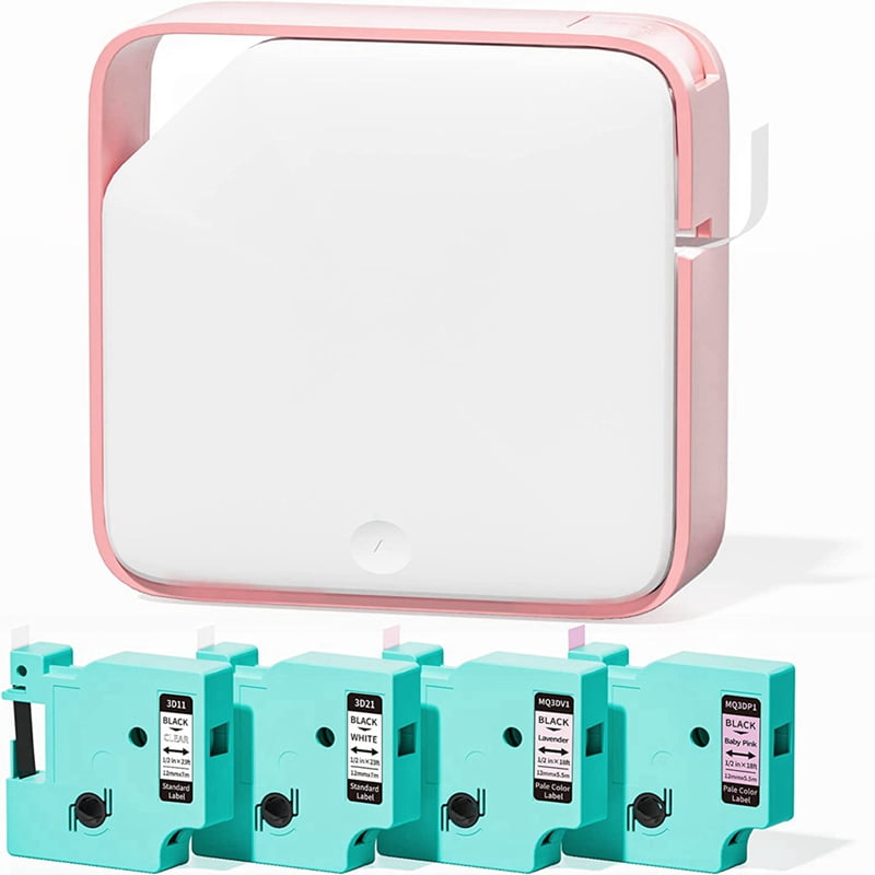 Label Makers, Bluetooth Label Maker D1600,Label Maker with 4 Colors