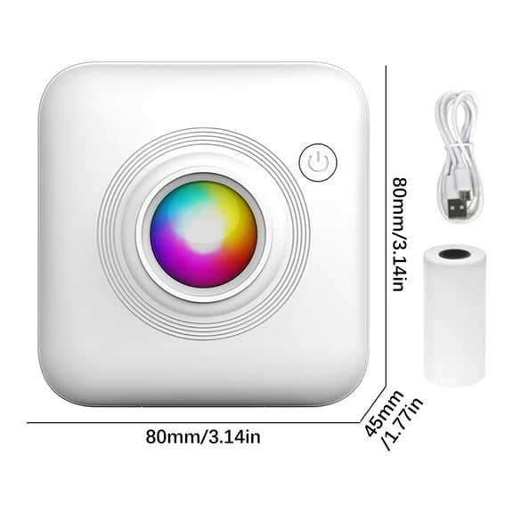 Label Makers and Printers Mini Small Portable Wrong Title Printerss Label Barcode Bluetooth Thermal Self-Adhesive Photo Machine