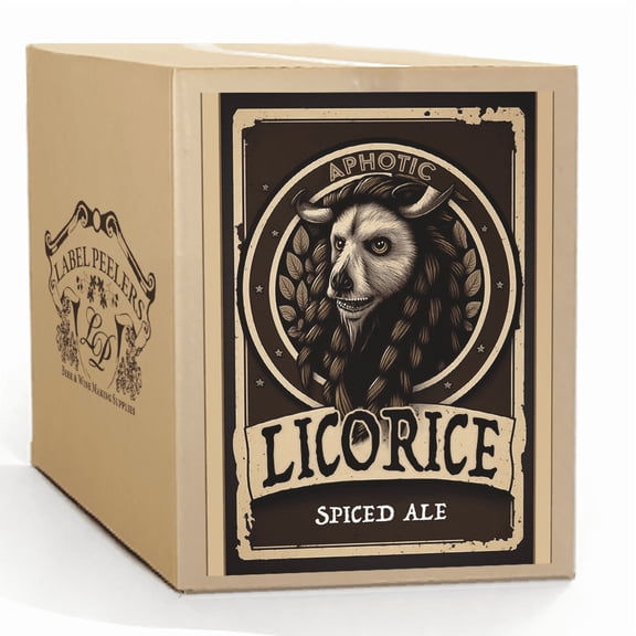 Label Peelers Aphotic Licorice Spiced Ale Beer Kit - Extract