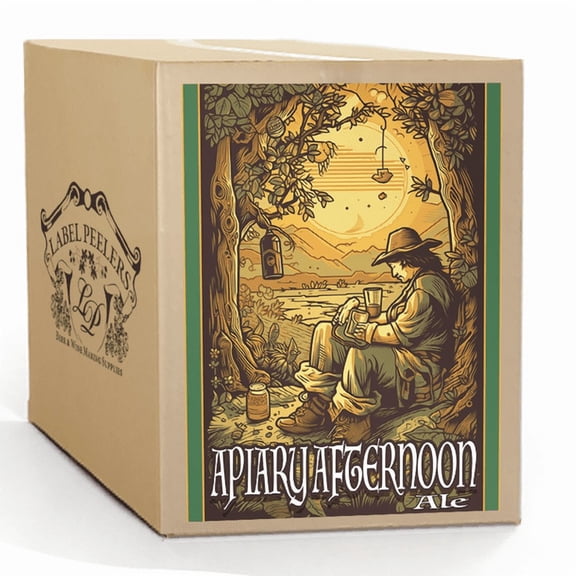 Label Peelers Apiary Afternoon Ale Beer Kit