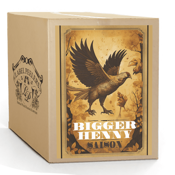 Label Peelers Bigger Henny Saison Beer Kit