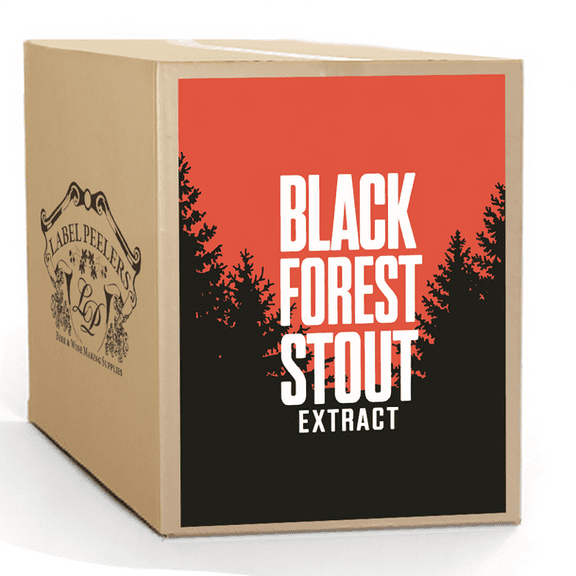 Label Peelers Black Forest Stout Beer Kit - Extract