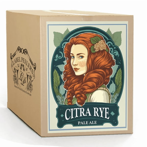 Label Peelers Citra Rye Pale Ale Beer Kit - Extract