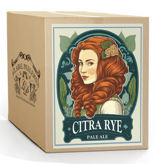 Label Peelers Citra Rye Pale Ale Beer Kit