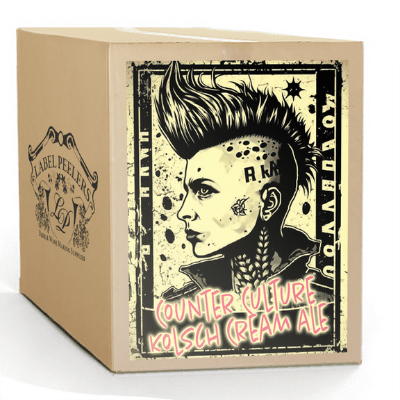 Label Peelers Counter Culture Kolsch Cream Ale Beer Kit