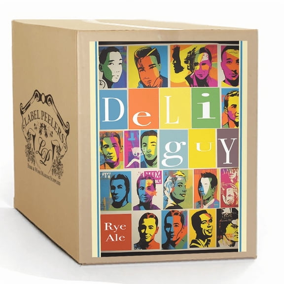 Label Peelers Deli Guy Rye Ale Beer Kit
