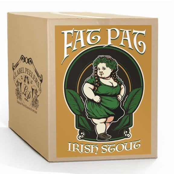 Label Peelers Fat Pat Irish Stout Beer Kit - Extract