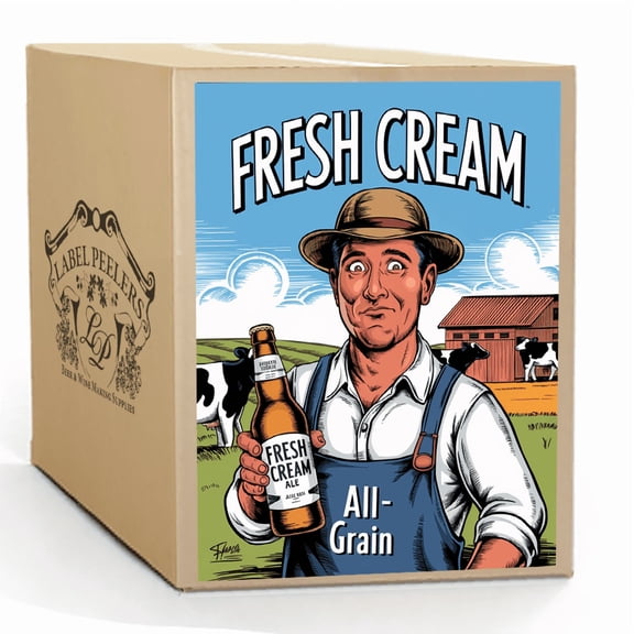 Label Peelers Fresh Cream Ale Beer Kit - All Grain