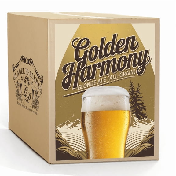 Label Peelers Golden Harmony Blonde Ale - All Grain