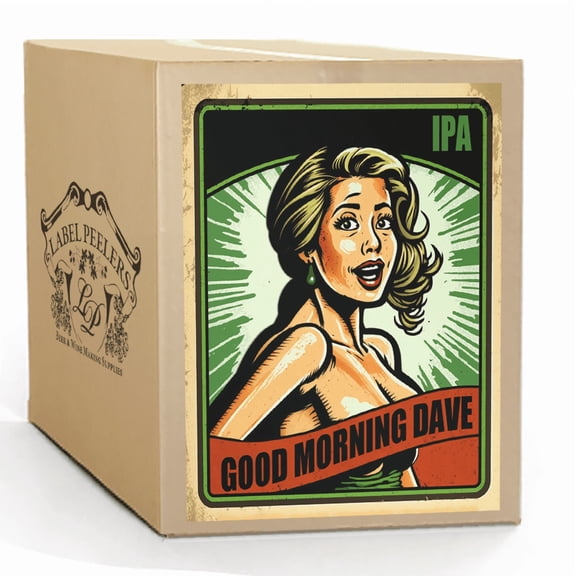 Label Peelers Good Morning Dave IPA Beer Kit