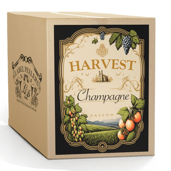 Label Peelers Harvest Champagne Saison Beer Kit - Extract