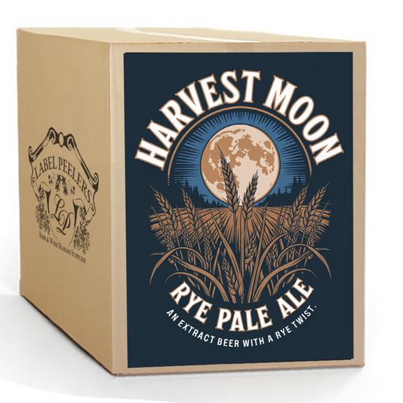 Label Peelers Harvest Moon Rye Pale Ale Beer Kit - Extract