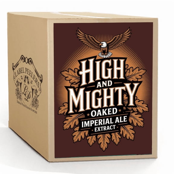 Label Peelers High and Mighty Oaked Imperial Ale Beer Kit - Extract