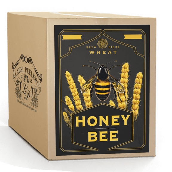 Label Peelers Honey Bee Wheat Beer Kit