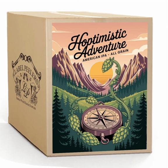 Label Peelers Hoptimistic Adventure AIPA Beer Kit - All Grain