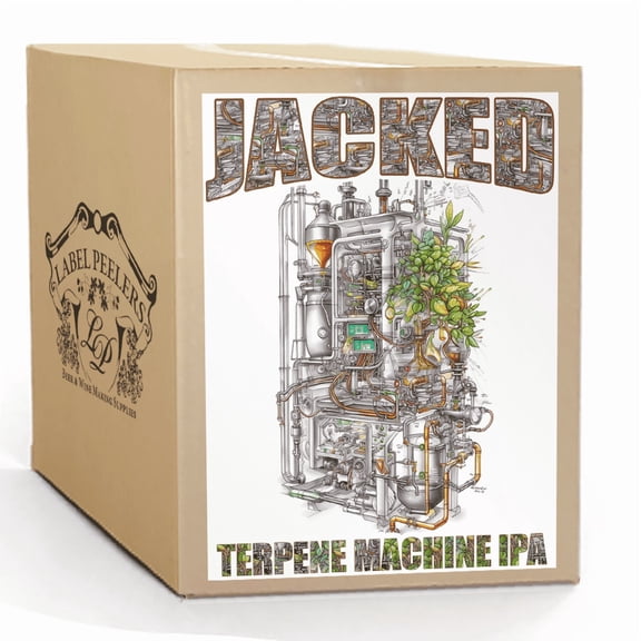 Label Peelers Jacked Terpene Machine IPA Beer Kit