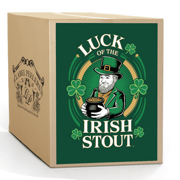 Label Peelers Luck of the Irish Stout Beer Kit