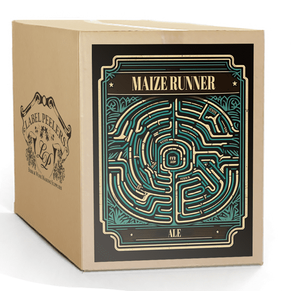 Label Peelers Maize Runner Ale Beer Kit