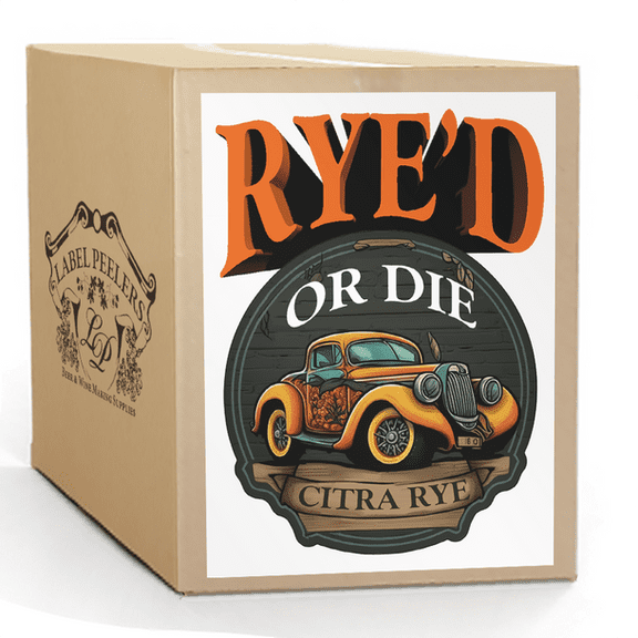 Label Peelers Rye'd or Die Citra Beer Kit