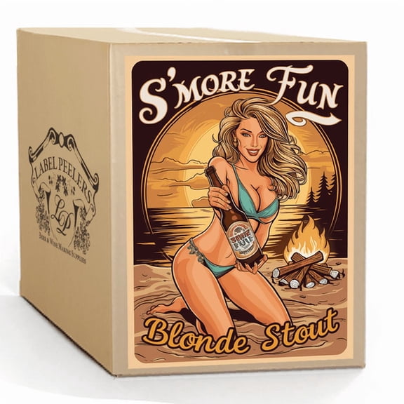 Label Peelers S'more Fun Blonde Stout Beer Kit