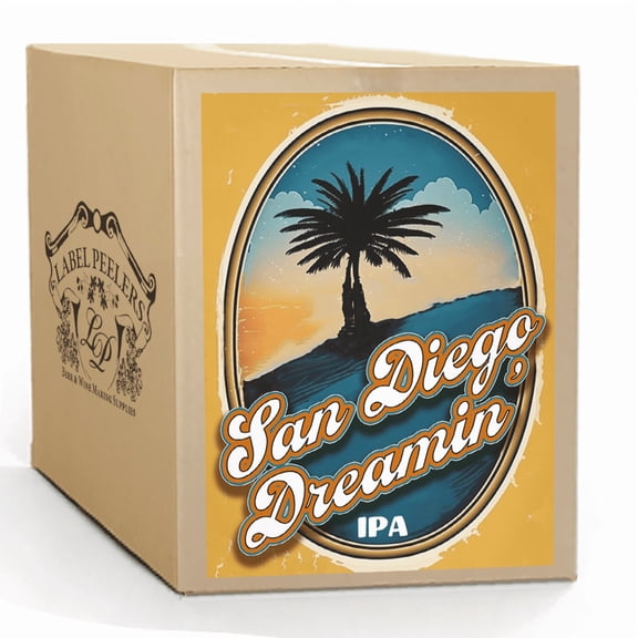 Label Peelers San Diego Dreamin' IPA Beer Kit