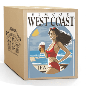 Label Peelers Simcoe West Coast IPA Beer Kit
