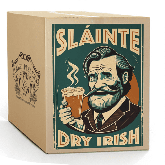 Label Peelers Slinte Dry Irish Stout Beer Kit