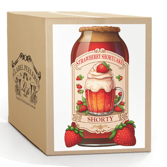 Label Peelers Strawberry Shortcake Shorty Beer Kit
