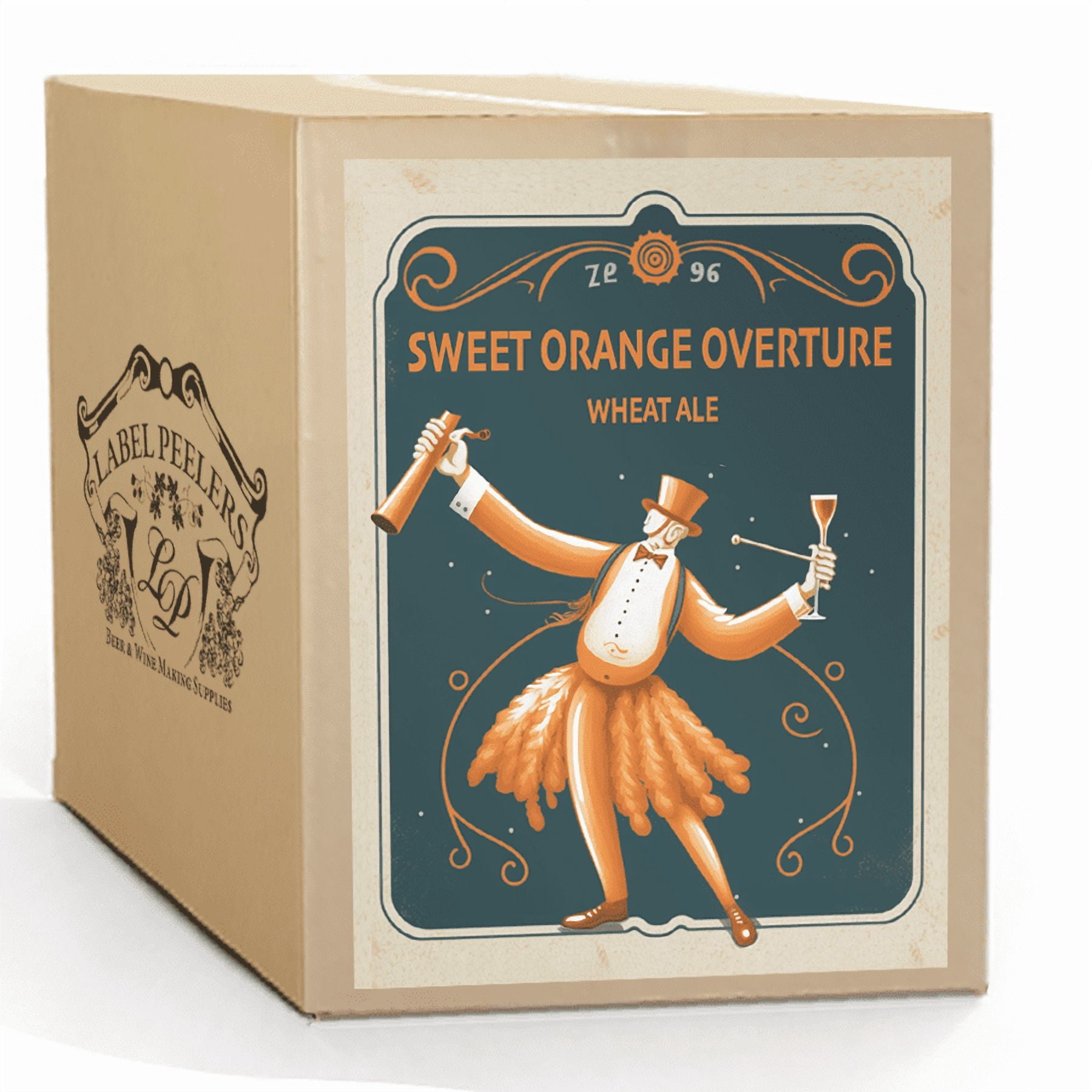 Label Peelers Sweet Orange Overture Wheat Beer Kit