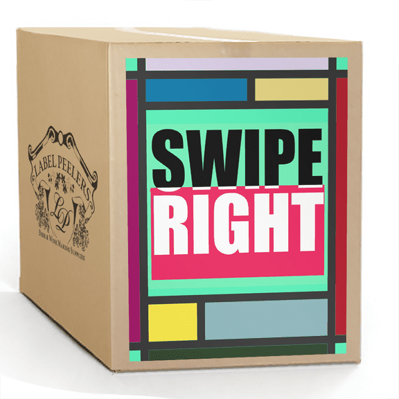Label Peelers Swipe Right Blonde Ale Beer Kit