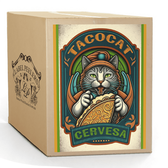 Label Peelers Tacocat Mexican Cervesa Beer Kit