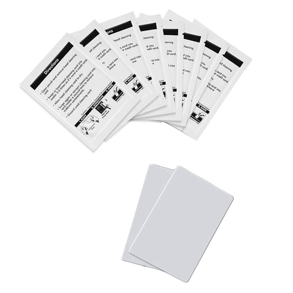 Label Printer Cleaning Card for Label Writer Label Printers 10-Pack ...