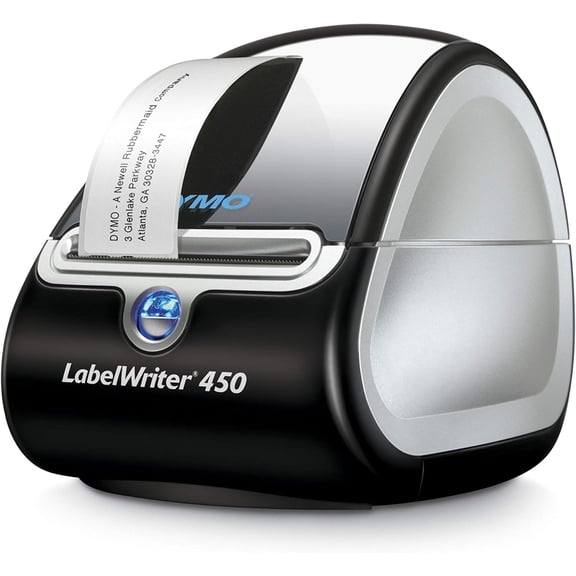 Label Printer LabelWriter 450 Direct Thermal Printer, Great for Labeling, Filing, Shipping, Mailing, Barcodes and More