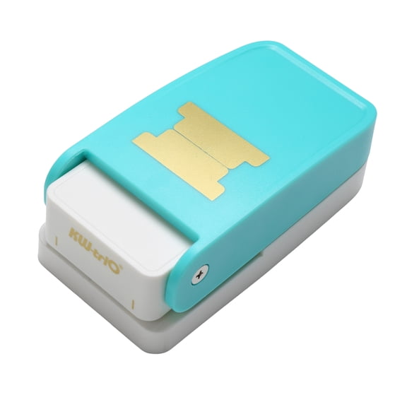 Label Puncher,Bqj-04 Tab Punch Label Puncher Punch Tools Art Punch Loose- Diy Puncher Divider Paper Diy Sticker Label Paper Punch Loose- Diy Sticker Tab Punch Loose- Qisuo Buzhi