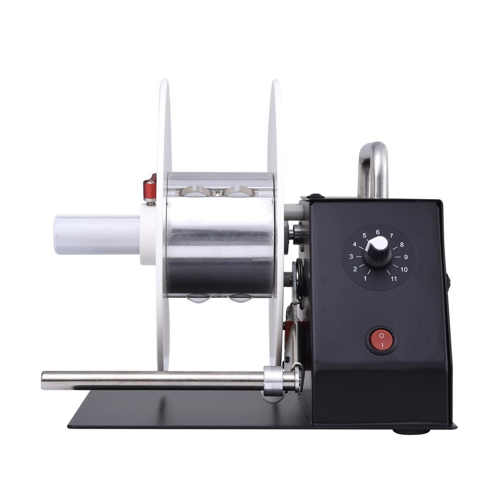 Label Rewinder, 110V Automatic Rewinding Machine with Baffle, Max Label ...