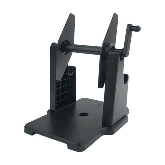 Label Rewinder Hand Crank Printer External Barcode Paper Holder Manual Winder Large Roll Label Holder Stent