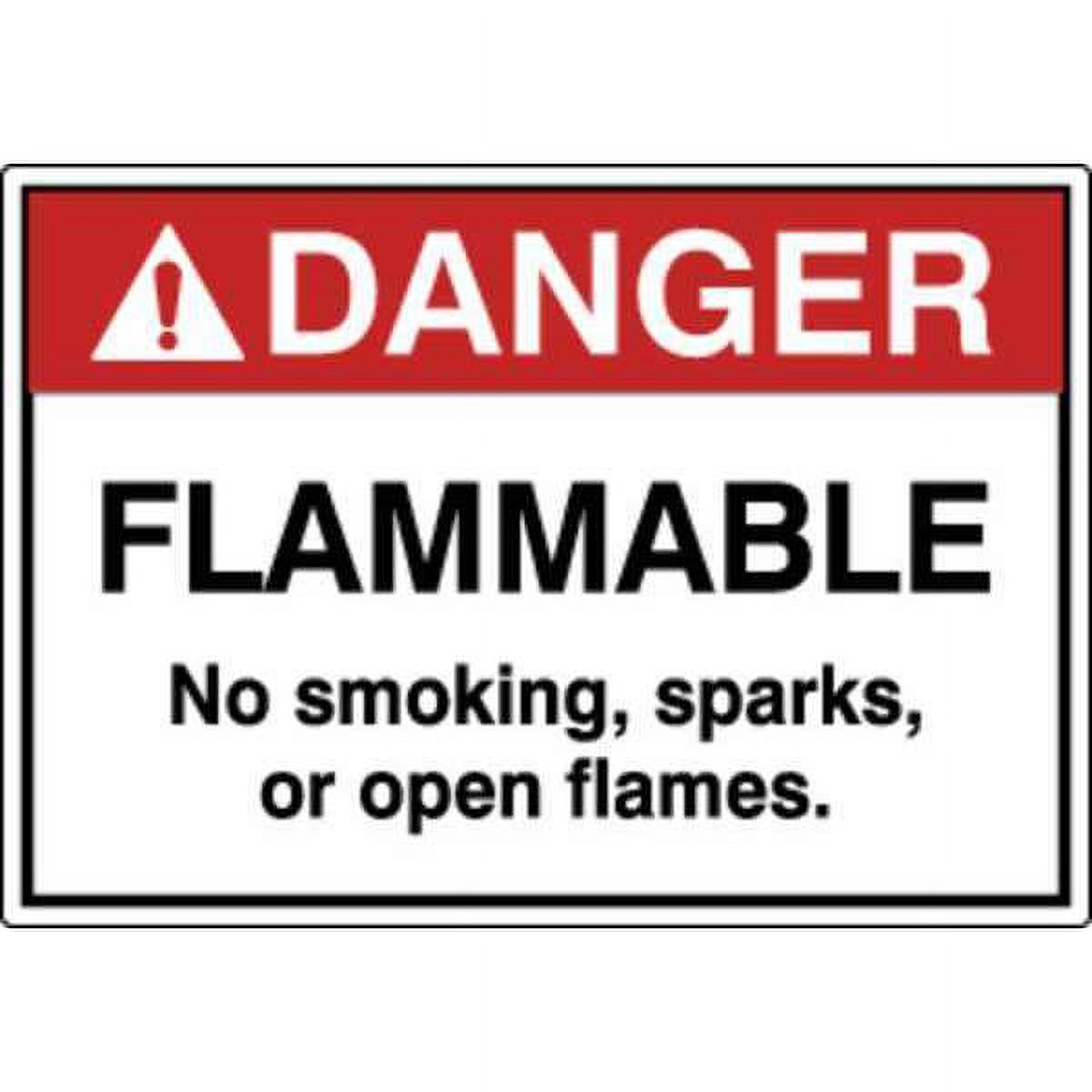 2 pc, Zoro Select Label, Safety, 31/2 in. H, English, PK5, OSL9405PK