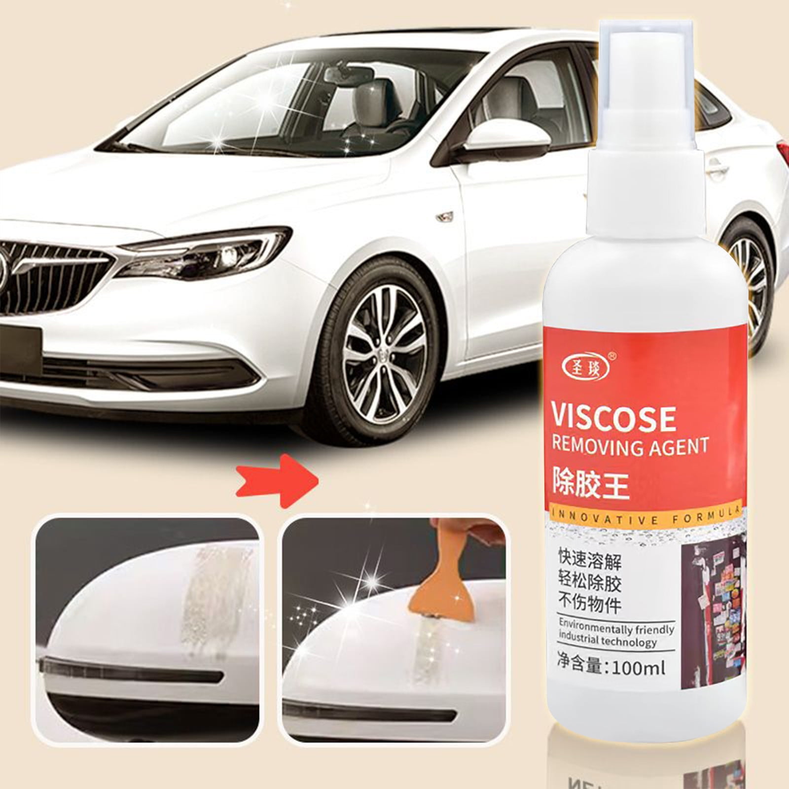 Label & Sticker Remover Spray - Quick-Dissolve Adhesive Remover Spray ...