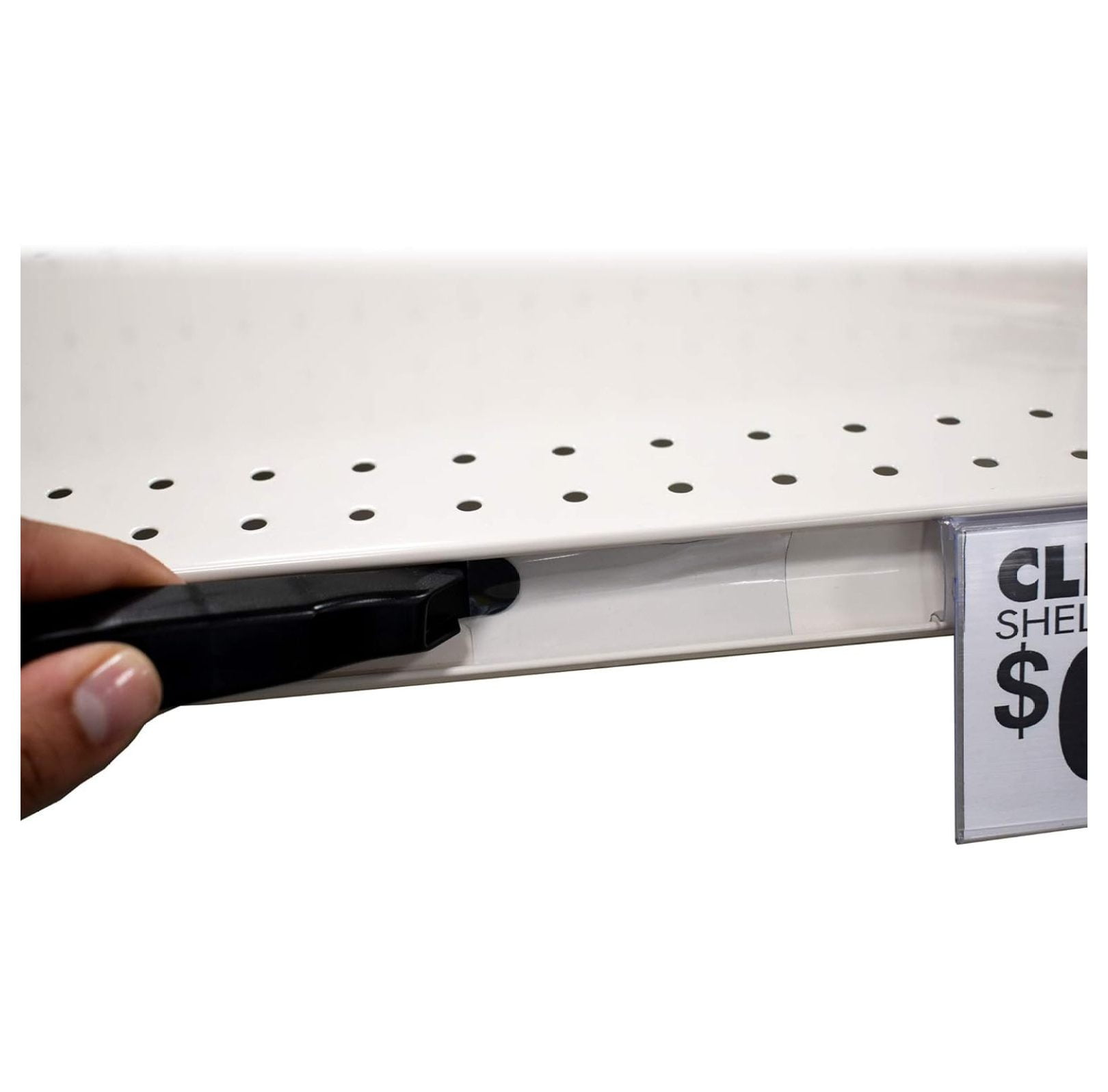Label Strip Tool - Gondola Shelf Fastener Remover - Ticket Pry Scraper ...