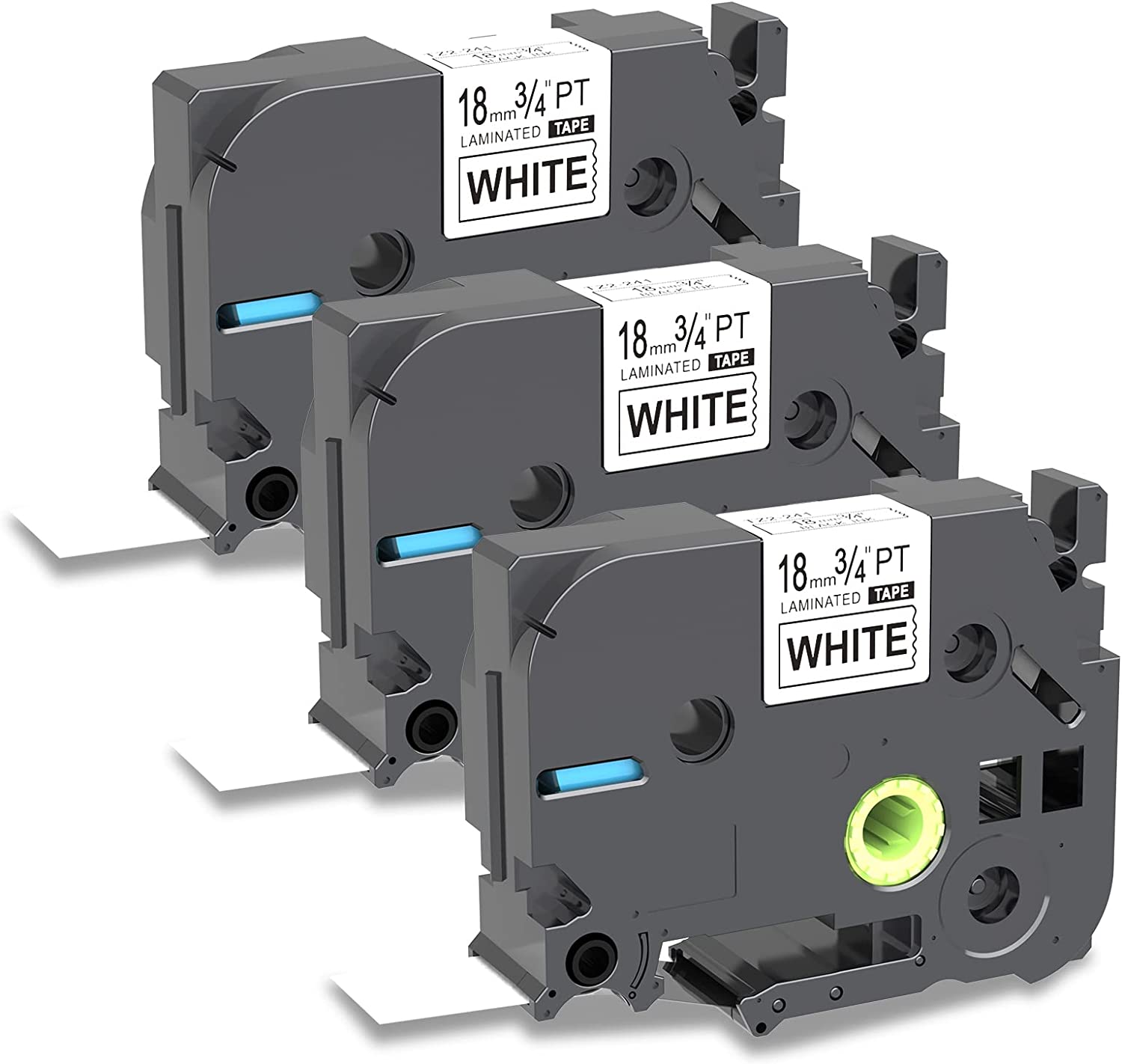 Label Tape Compatible with Brother Ptouch Label Maker Refills Tze241