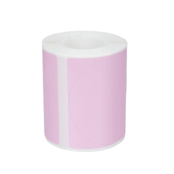 Label Tape,Round Label Resistant Compatible P1/p2/dp23/dp27/dp26 Supermarket Tear Resistant Label Price Compatible With Name Blank Label Tape Size Name Store 50*50mm Waterproof Tear 50*50mm -