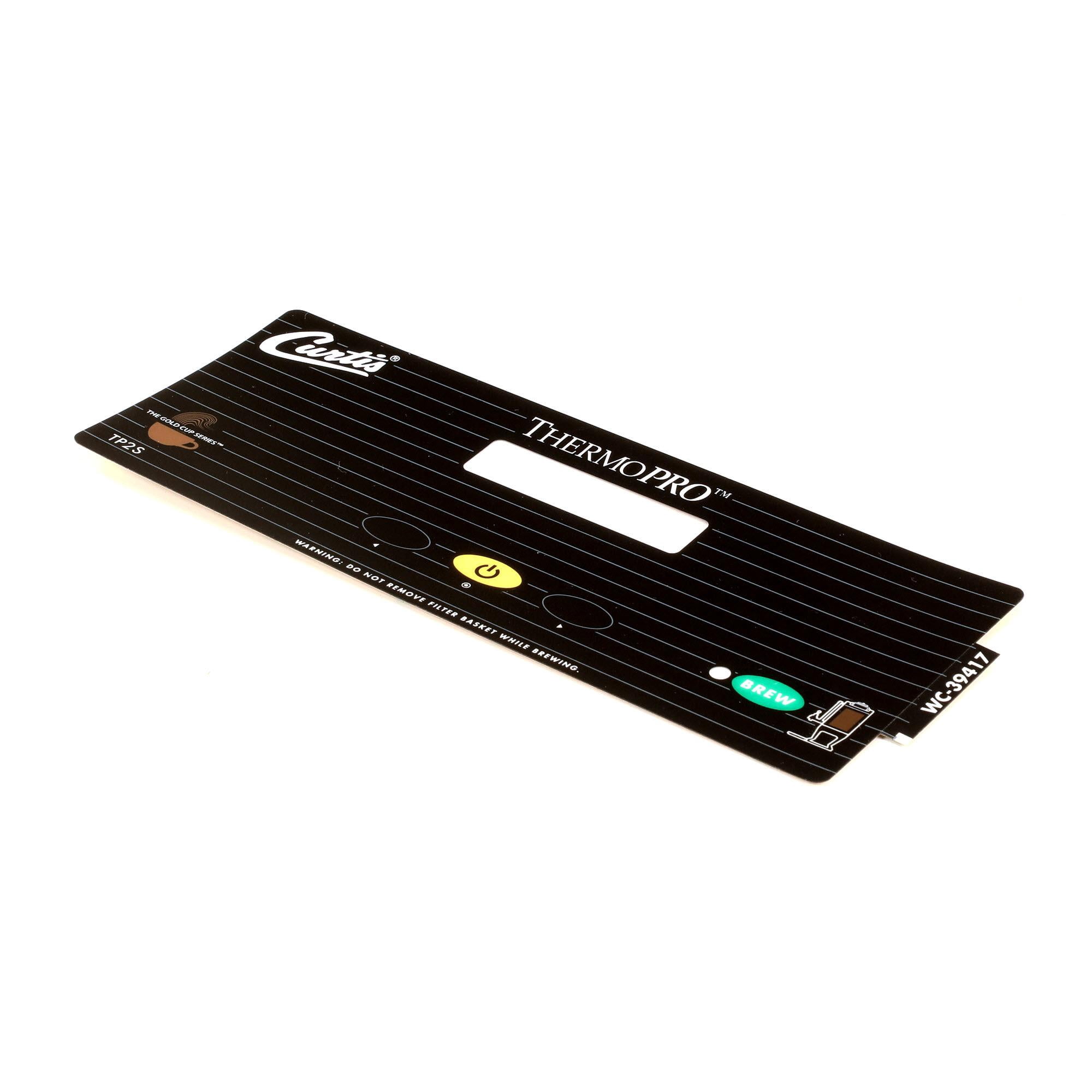 Wilbur Curtis Label, Ucm Panel 1-Batch Optio WC-39417 - Genuine OEM ...