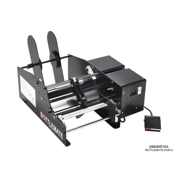 Labelmate USA BOTTLEMATE-910P-2 Automatic Label Applicator - 1 or 2 Label per Bottle