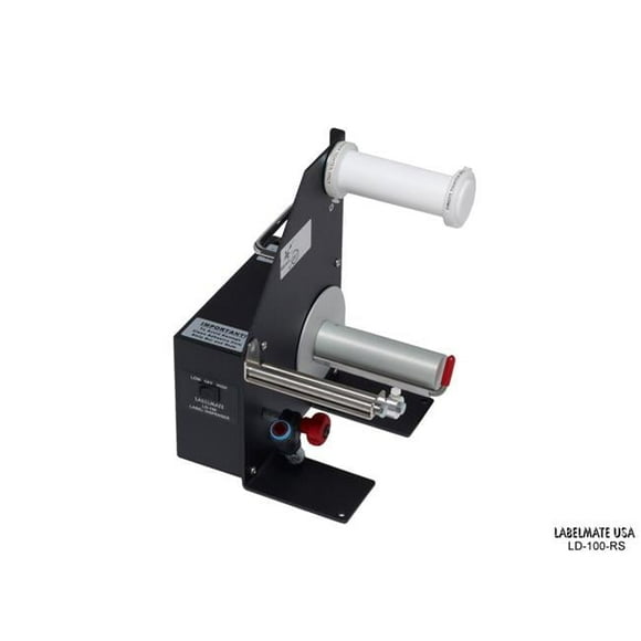 Labelmate USA LD-100-RS Automatic Label Dispenser for Opaque Labels up to 4.5 in. Wide