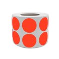 thumbnail image 1 of Labels Stickers Roll in Neon Red 19mm Dot Sticker for organizing and Inventory 3/4" inch - 1050 Pack by Royal Green, 1 of 7
